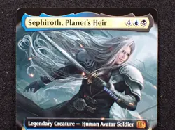 Sephiroth, Planet's Heir (Extended Art) Final Fantasy Regular MTG NM Magic Card - Image 2