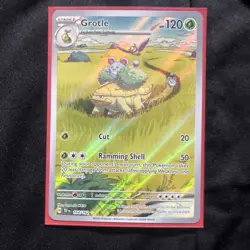 Pokemon Card TCG - Grotle 164/162 Illustration Rare Temporal Forces Near Mint - Image 1