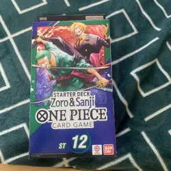 One Piece Card Game - Zoro And Sanji - ST12 Starter Deck English New Sealed! - Image 1