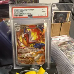 Pokemon TCG Infernape Card Twilight Masquerade Illustration Rare - Image 1