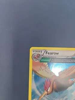2015 Pokemon FEAROW Black Star Promo HOLO Foil Rare XY Series Card #XY57 SWIRL - Image 4