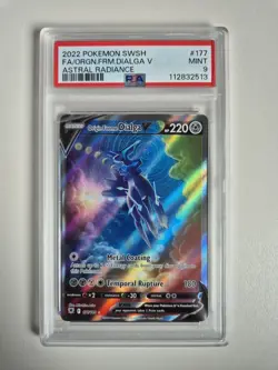 PSA 9 Origin Forme Dialga V Astral Radiance 177/189 Alt Art Pokemon Card MINT - Image 1