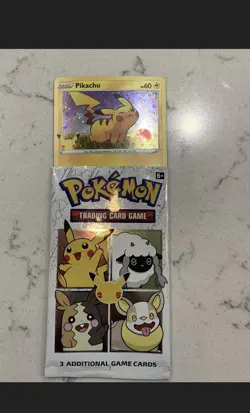 MINT Pokemon 25th Anniversary General Mills Promo Pikachu Stamped Holo Foil Card - Image 4