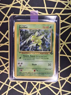 🔥 Scyther 26/64 🔥 Original Non Holo Rare Jungle Set Pokemon Card WOTC 1999 - Image 1
