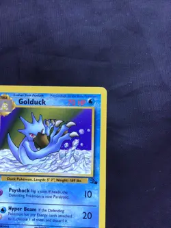 Pokemon Cards: Fossil 1st Edition Uncommon: Golduck 35/62 - Image 3
