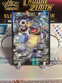 Blastoise EX XY122 Black Star Promo Holo Card 2016 - Image 1