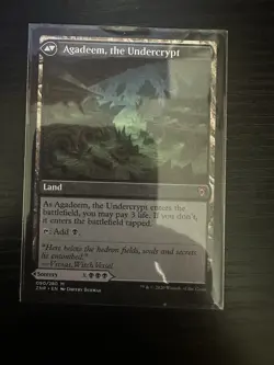 MTG Agadeem's Awakening Agadeem, the Undercrypt Zendikar Rising Card 090/280 - Image 2
