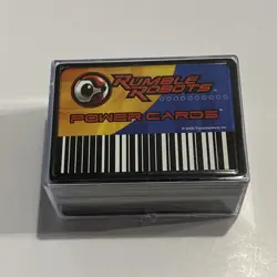 Lot Of 145 Rumble Robots Power Cards *7 Foils* 2000 Trendmasters With Case - Image 3