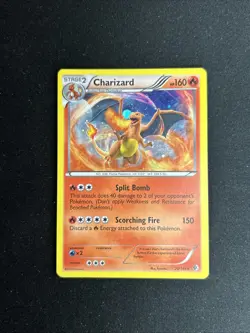 Pokemon TCG 2012 Boundaries Crossed Charizard #20/149 Holo Rare Raw Card - Image 2