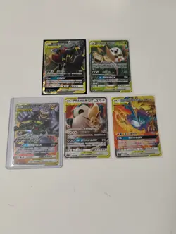 Pokemon Simple Chinese Tag Team Gx RR Holo Cards - Image 1