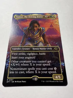 Samut, the Driving Force (Borderless) Aetherdrift Regular - Image 1