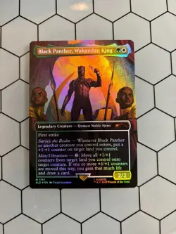 MTG | Secret Lair | Black Panther, Wakandan King (1747) | ??Foil ?? - Image 1
