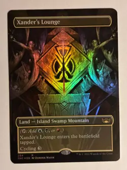 Xander’s Lounge - (Borderless FOIL) - Streets of New Capenna - NM - Image 1
