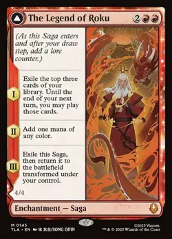 MTG The Legend of Roku 0145 Regular Avatar: The Last Airbender 145 TLA NM - Image 1