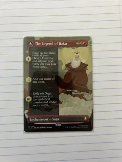 The Legend Of Roku (Borderless) MTG Avatar The Last Airbender Nm Regular - Image 1