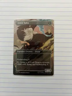 The Legend Of Roku (Borderless) MTG Avatar The Last Airbender Nm Regular - Image 2