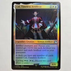 MTG | Cid, Timeless Artificer 0414 | U Foil FIN - Image 1