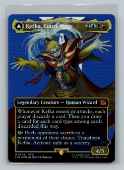 Kefka, Court Mage (0398) [Borderless Foil] (NM) - MTG - Final Fantasy (ENG) - Image 1