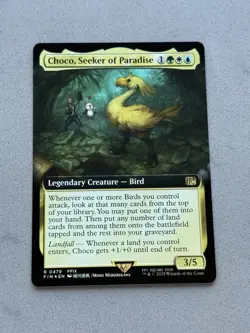 Choco, Seeker of Paradise #479 FOIL (Extended Art) MTG Final Fantasy FIN - NM - Image 5