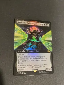 Zodiark, Umbral God - FIN #456 | FOIL | NM | MTG | EXTENDED ART - Image 1