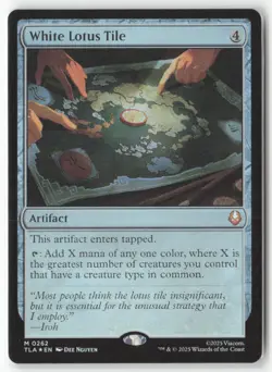 White Lotus Tile M Avatar: The Last Airbender 262 NM - Image 1