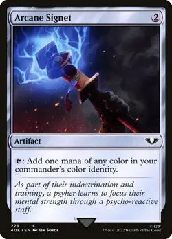 1x Arcane Signet (#229) NM Eng MTG - Warhammer 40,000 - Image 1