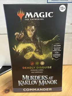 Murders at Karlov Manor Deadly Disguise Commander Deck | MTG | Factory Sealed - Image 1