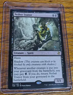 MTG Nether Traitor Time Spiral Remastered LP X1 Magic The Gathering - Image 1