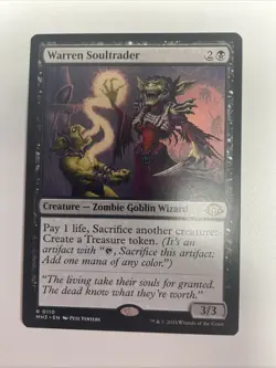 MTG Magic the Gathering Warren Soultrader 110/703 Modern Horizons 3 NM Free Ship - Image 1