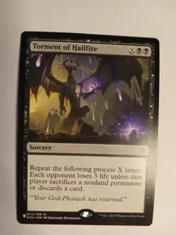 Torment of Hailfire, MTG from 2019 Mystery Boosters aka "The List" NM/M - Image 1