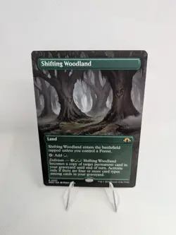 MTG Shifting Woodland Borderless 357 Modern Horizons 3 MH3 Magic - Image 1