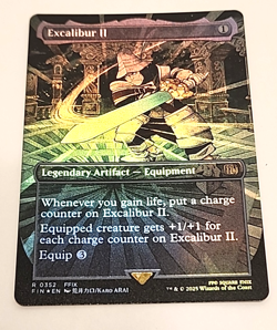 Excalibur II (Borderless) Final Fantasy Foil - Image 1