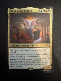 Sliver Gravemother - Commander Masters - MTG - 0707 - NM Foil - Image 1