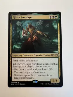 Glissa Sunslayer - MTG Phyrexia: All Will Be One - NM - Image 1