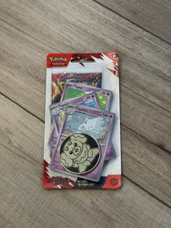 Pokemon TCG: Destined Rivals Blister Pack and Promo Coin Cards Collectors - Image 1