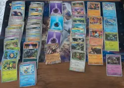 Lot Of 121 Pokemon Cards from Black Bolt And White Flare - Image 1