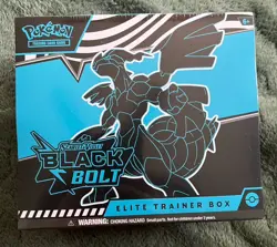 Pokemon TCG Black Bolt Elite Trainer Box ETB Brand New Sealed - Image 1
