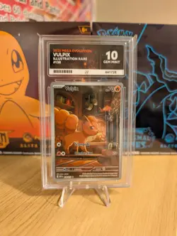 Vulpix - Mega Evolution 138/132 Illustration Rare - Ace 10 Perfect Sub - Pokemon - Image 1