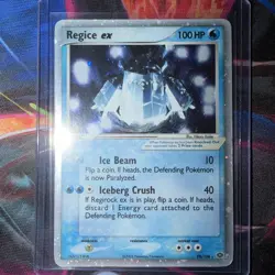 2005 Pokemon Ex Emerald Regimen Ex Holo English - Image 1