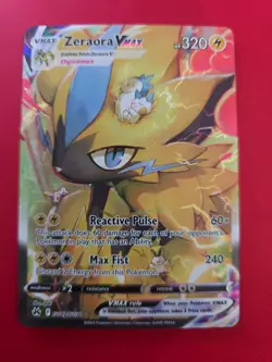 Pokemon, Crown Zenith Galarian Gallery, Zeraora VMAX, Ultra Rare, GG42 - Image 1