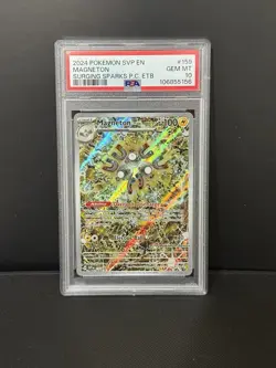 Pokemon Surging Sparks - SVP159 Magneton - Pokemon Center Stamped Promo -PSA 10 - Image 2