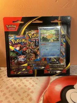 Pokemon TCG - Mega Evolution 3 Pack Blister - Sealed - Psyduck - Image 1
