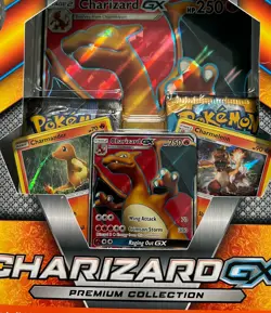 (402588) Pokemon 2017 Charizard-GX Premium Collection Box - FACTORY SEALED - Image 4