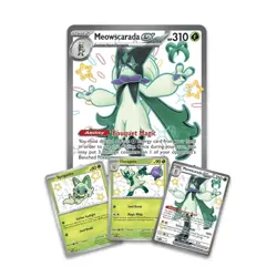 Paldean Fates Meowscarada ex Premium Collection - Image 2