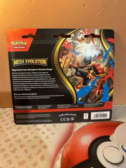 Pokemon TCG - Mega Evolution 3 Pack Blister - Sealed - Psyduck - Image 2