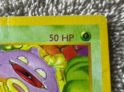 1999 Pokemon Base Set Shadowless 1st Edition Koffing #51 HP - Image 2