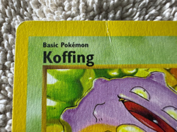 1999 Pokemon Base Set Shadowless 1st Edition Koffing #51 HP - Image 3