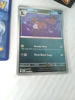 Pokemon Mega Evolution Nickit 089/132 & Theivul 090/132 Reverse Holo's NM Set - Image 4