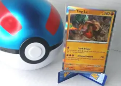 Ting-Lu SV04: Paradox Rift Pokemon 109/182 Holo Rare NM+ - Image 1