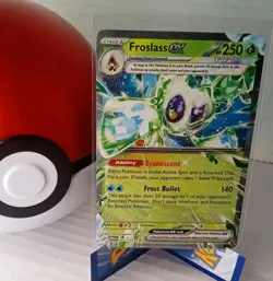 Pokemon TCG Froslass EX 003/182 S&V: Paradox Rift Double Rare NM Condition - Image 1